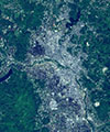 地理院地図(ｼｰﾑﾚｽ空中写真)
